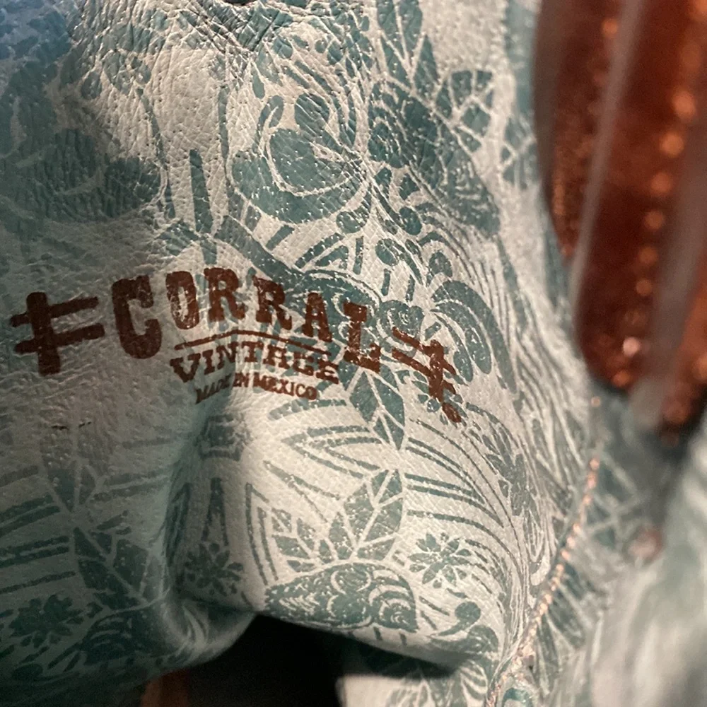 Corral brown fringe boots, size 9, brand new with tags - Picture 6 of 10